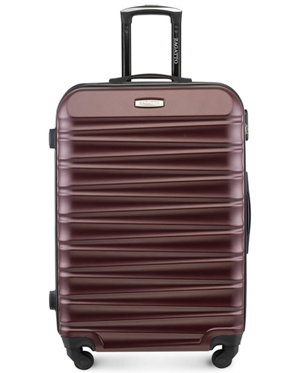 Didelis kelioninis lagaminas su ratukais RYANAIR WIZZAIR 90L kietas XXL ZAGATTO