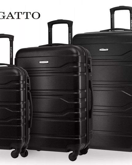 Didelis kelioninis lagaminas ant ratukų RYANAIR WIZZAIR 90L, kietas, XXL, ZAGATTO