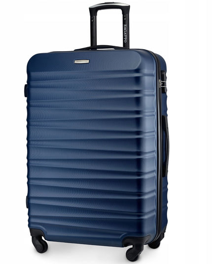 Didelis kelioninis lagaminas ant ratukų RYANAIR WIZZAIR 90L, kietas, XXL, ZAGATTO