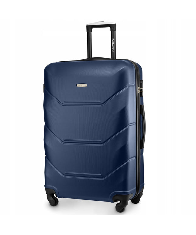 Didelis kelioninis lagaminas ant ratukų, kietas, 90L, XXL RYANAIR WIZZAIR ZAGATTO