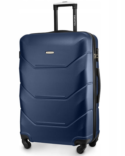 Didelis kelioninis lagaminas su ratukais RYANAIR WIZZAIR 90L kietas XXL ZAGATTO