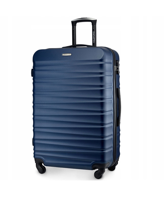 Didelis kelioninis lagaminas ant ratukų RYANAIR WIZZAIR 90L, kietas, XXL, ZAGATTO