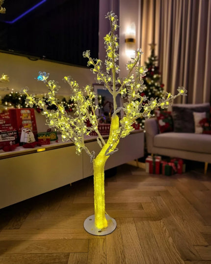 Didelė LED Kalėdinė Eglutė 120 cm, Vyšninė, Lauko Apšvietimui