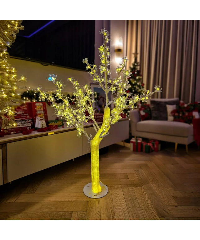 Didelė LED Kalėdinė Eglutė 120 cm, Vyšninė, Lauko Apšvietimui
