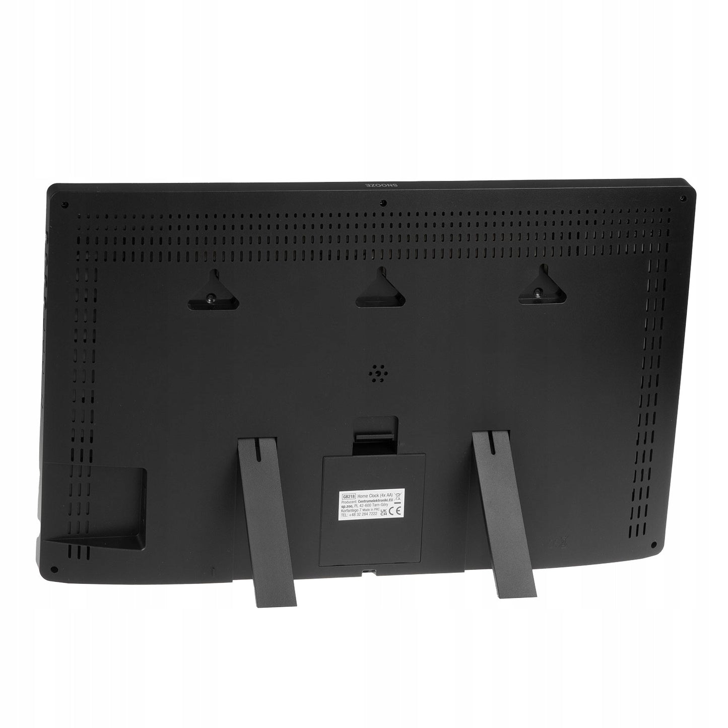 Didelis LCD sieninis laikrodis, orų stotis, termometras, DCF + išorinis daviklis