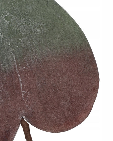 Didelis putplasčio lapas XXL dekoratyvinė rudeninė šakelė 77 cm 22x16 cm