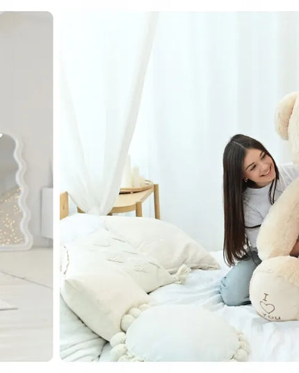 Didelis pliušinis meškiukas 160 cm – milžiniškas XXL apkabinamas meškinas
