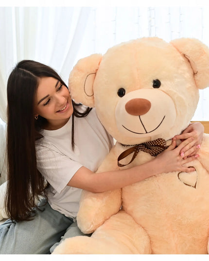 Didelis pliušinis meškiukas 160 cm – milžiniškas XXL apkabinamas meškinas