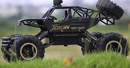 oreNICE didelis nuotoliniu būdu valdomas visureigis, metalinis RC automobilis, 4x4, 1:12