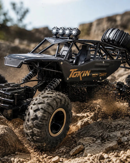oreNICE didelis nuotoliniu būdu valdomas visureigis, metalinis RC automobilis, 4x4, 1:12