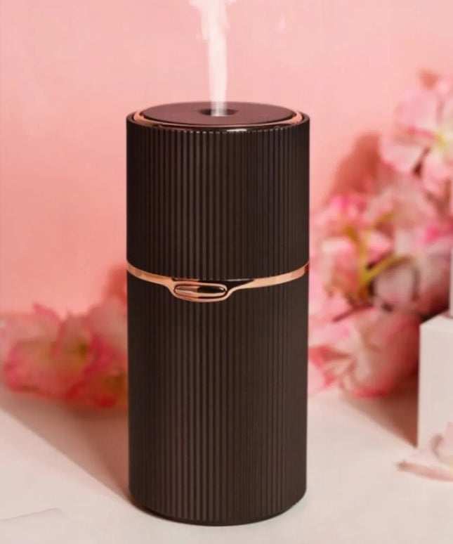 Automobilinis difuzorius Aroma Cup, rudas, USB, kompaktiškas eteriniams aliejams