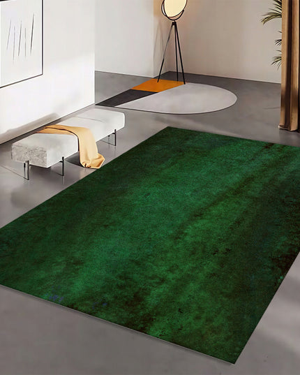 Kilimas BCF 220cmx160cm Žalias Loft neslystantis madingas trumpo plauko