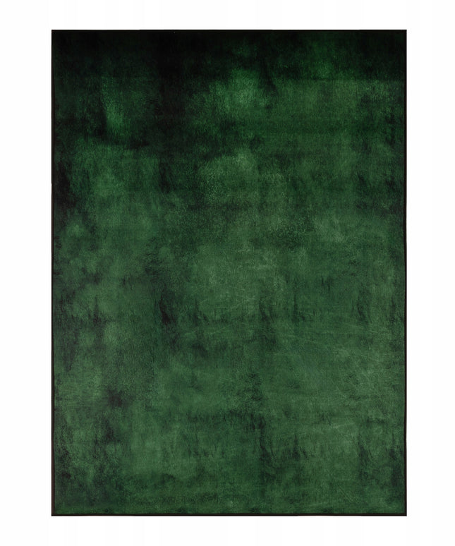 Kilimas BCF 220cmx160cm Žalias Loft neslystantis madingas trumpo plauko