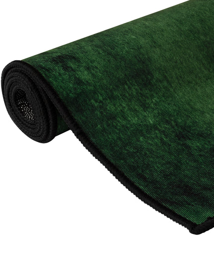 Kilimas BCF 220cmx160cm Žalias Loft neslystantis madingas trumpo plauko