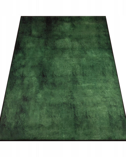 Neslystantis žalias kilimas BCF 160x230 cm, madingas, trumpo plauko