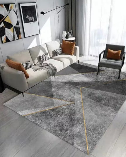 Eureka Home geometrinis kilimas 100x150 cm, smėlio spalvos