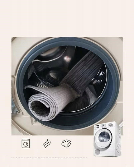 Pilkas kilimas 300x200cm, geometriniai trikampiai, auksinis, juodas, modernus, mozaika