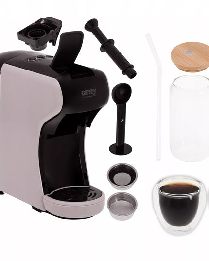 Slėginis kavos aparatas kapsulėms Nespresso Dolce Gusto Tchibo + taurės