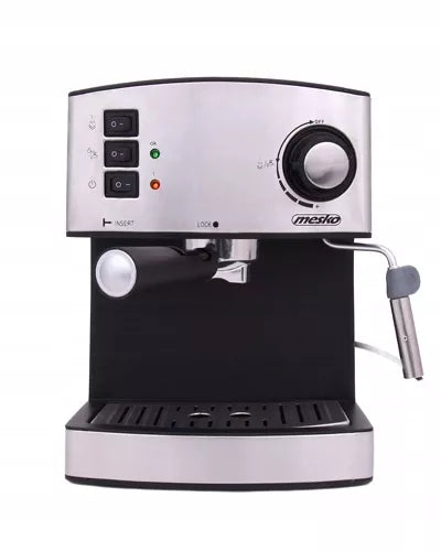 Slėginis "ESPRESSO" kavos aparatas su portafiltru, 15 BAR, "CAPPUCCINO", putų plakiklis