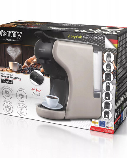Slėginis kavos aparatas kapsulėms Nespresso Dolce Gusto Tchibo