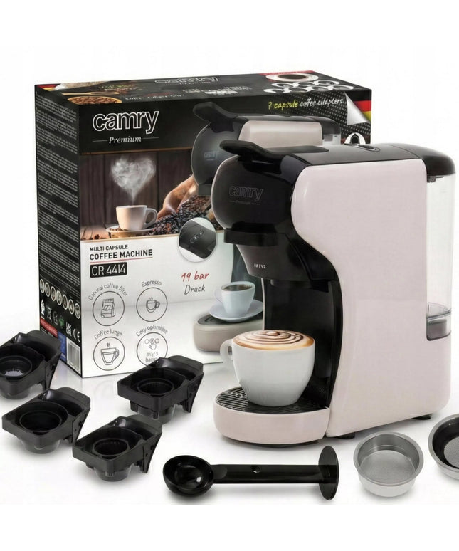 Slėginis kavos aparatas kapsulėms Nespresso Dolce Gusto Tchibo