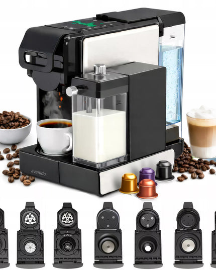 Kapsulinis kavos aparatas, skirtas Nespresso, Dolce Gusto ir Tchibo Caffissimo kapsulėms