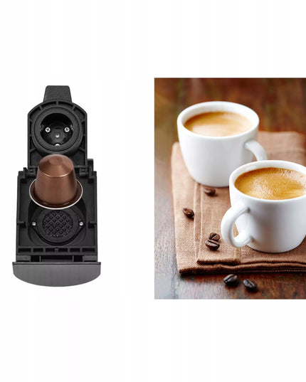 Kapsulinis kavos aparatas, skirtas Nespresso, Dolce Gusto ir Tchibo Caffissimo kapsulėms