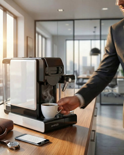 Kapsulinis kavos aparatas, skirtas Nespresso, Dolce Gusto ir Tchibo Caffissimo kapsulėms