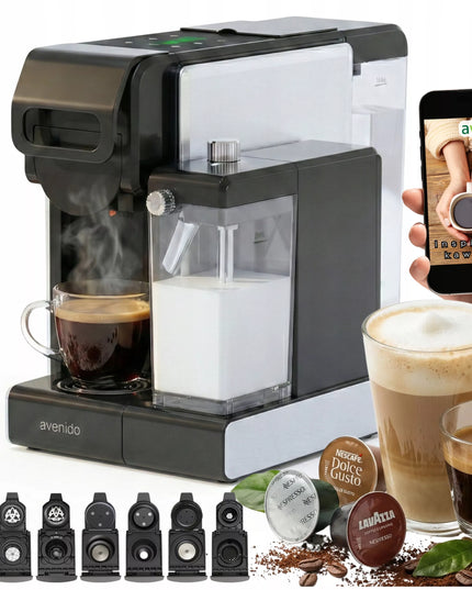 Kapsulinis kavos aparatas, skirtas Nespresso, Dolce Gusto ir Tchibo Caffissimo kapsulėms