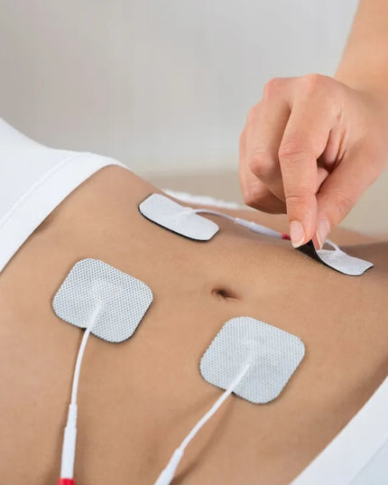 Geliniai elektrodai TENS EMS elektrostimuliatoriui PIN2, 24 vnt.