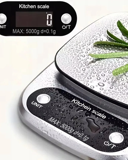 Tikslios elektroninės virtuvinės svarstyklės BLOW KS203, LCD ekranas, iki 5 kg, 0.1 g tikslumas + baterijos