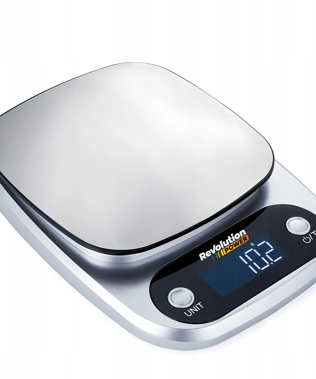 Elektroninės virtuvinės svarstyklės NM Revolution NM-EK35, 5 kg, baltos
