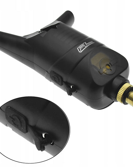 Elektroninis kibimo signalizatorius, žali LED diodai