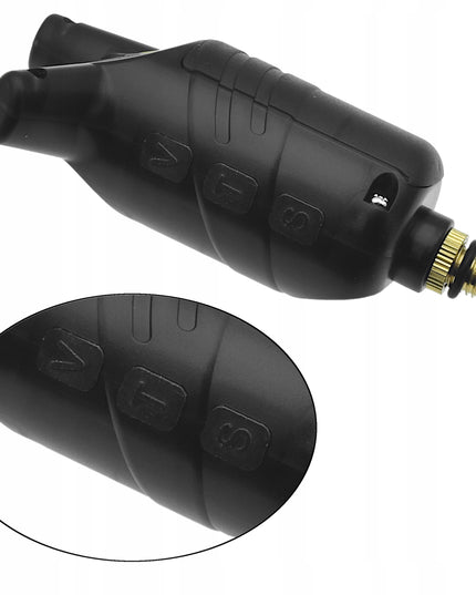 Elektroninis kibimo signalizatorius, žali LED diodai