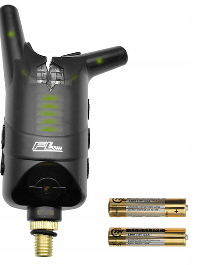 Elektroninis kibimo signalizatorius, žali LED diodai