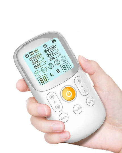 Jumper JPD-ES200 TENS ir EMS elektrostimuliatorius raumenims, elektrodai, masažuoklis