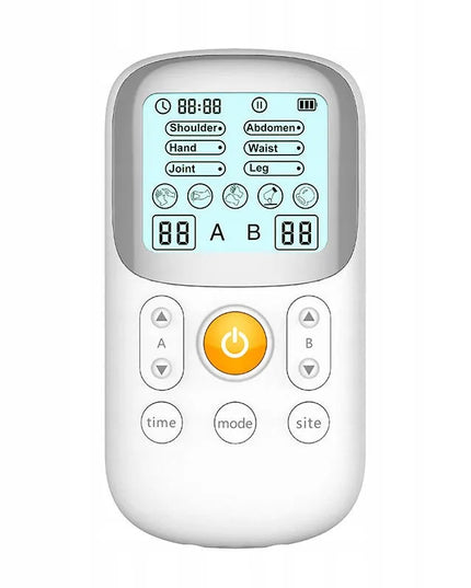 Jumper JPD-ES200 TENS ir EMS elektrostimuliatorius raumenims, elektrodai, masažuoklis