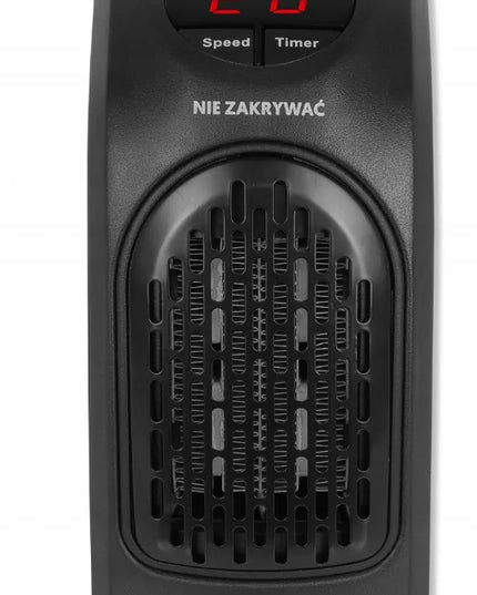 Elektrinis į rozetę jungiamas mini šildytuvas, energiją taupantis