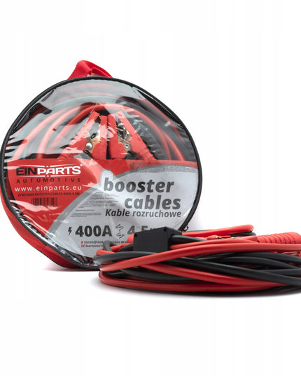 „EinParts EPBC400A“ užvedimo kabeliai, 400 A, 4,5 m, 16 mm²