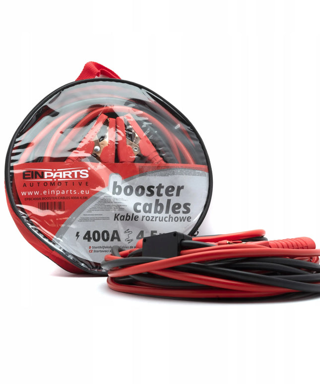 „EinParts EPBC400A“ užvedimo kabeliai, 400 A, 4,5 m, 16 mm²