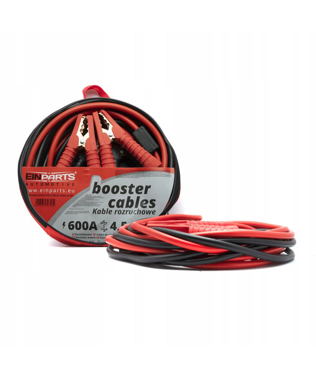 EPBC600A užvedimo kabeliai 600 A, 4,5 m – 25 mm²