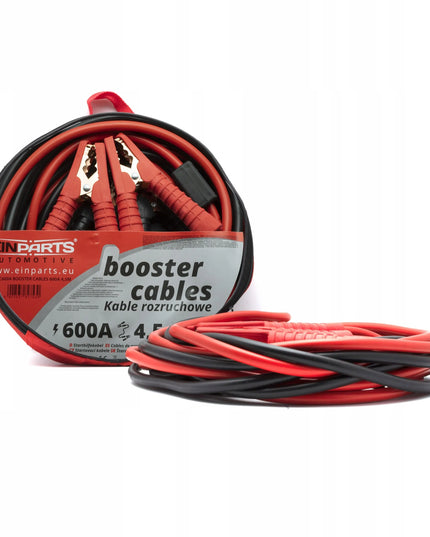 EPBC600A užvedimo kabeliai 600 A, 4,5 m – 25 mm²