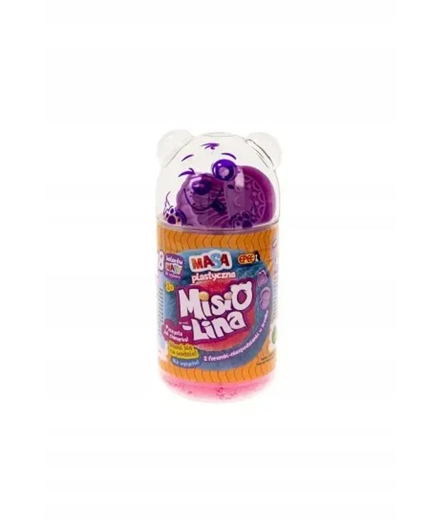 EPEE Misiolina – 2 modelinimo masės pakuotės (2 × 50 g) ir 2 formelės