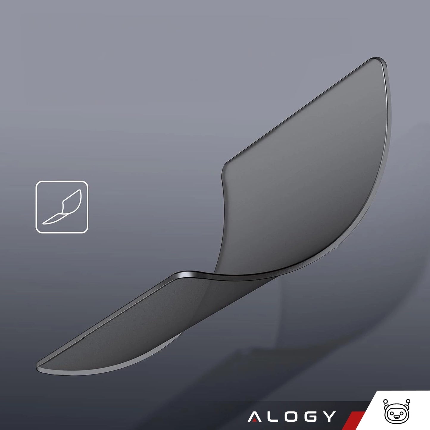 Elastingas matinis dėklas skirtas MacBook Pro 14 2021-2024, be pirštų atspaudų