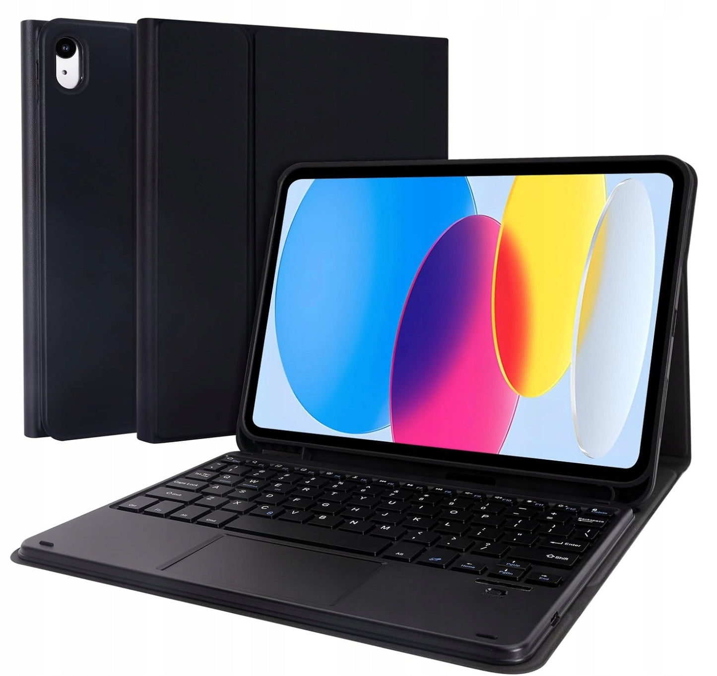 Dėklas su klaviatūra ir lietiminiu skydeliu (touchpad) Apple iPad 10.9 10-os kartos / iPad 11 A16 11-os kartos 2025