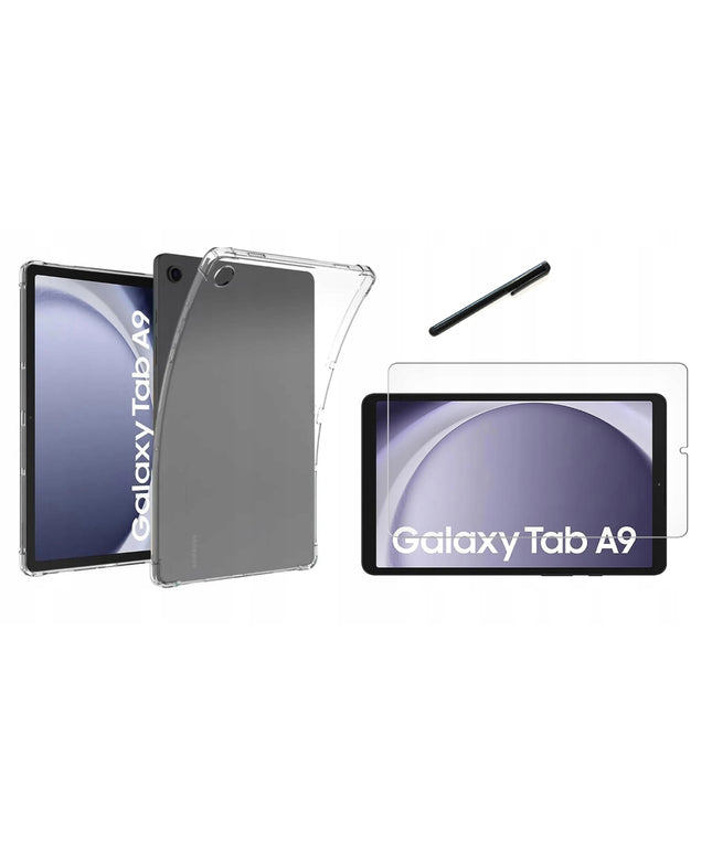 Dėklas + Stylus + Grūdintas stiklas, skirti SAMSUNG GALAXY TAB A9 8,7 2023 X110 / X115
