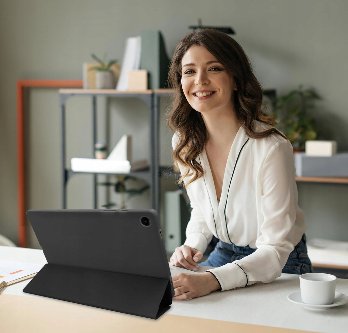 Smart Case dėklas, skirtas SAMSUNG GALAXY TAB A9 8,7" 2023 2024 X110 / X115