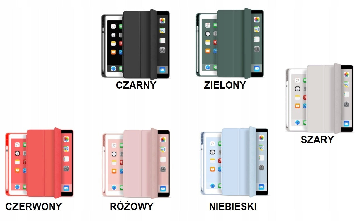 Dėklas "Smart Pencil" Apple iPad 10.2 (7/8/9 kartos)