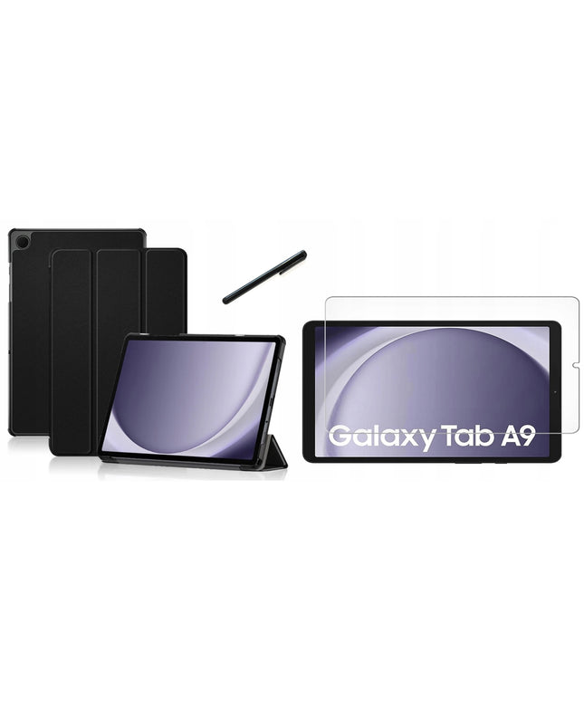 Dėklas + Grūdintas stiklas + Rašiklis skirtas SAMSUNG GALAXY TAB A9 8.7 2023 X110 / X115