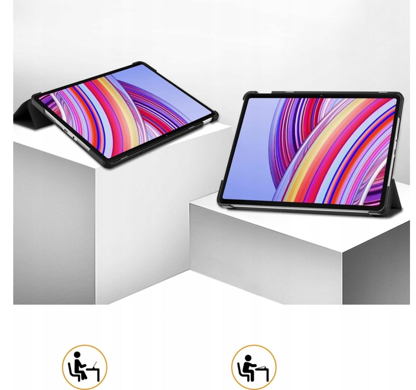 Dėklas, Grūdintas stiklas, Rašiklis, skirtas XIAOMI REDMI PAD PRO 12.1 2024 / Poco Pad 12.1